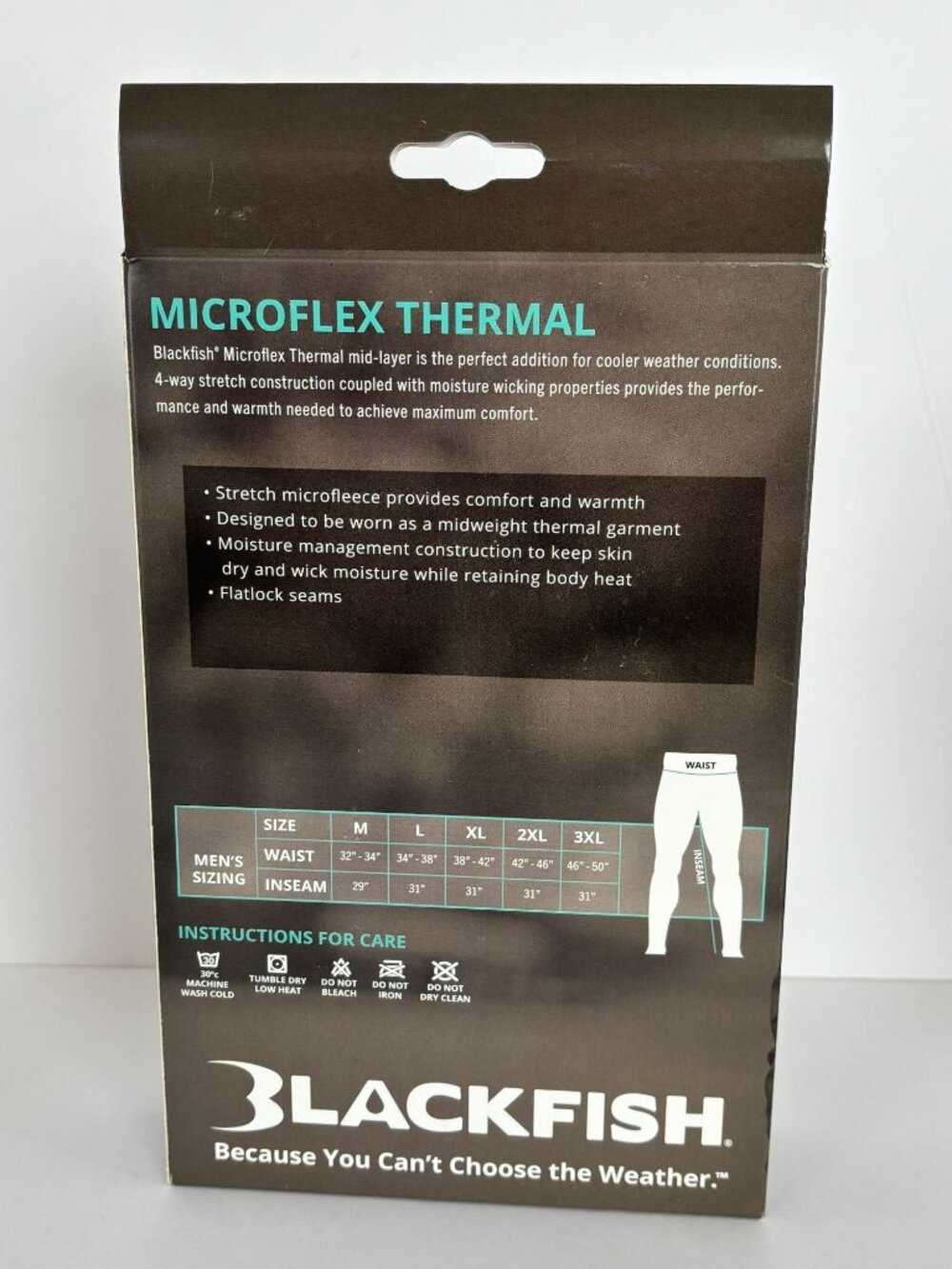 Blackfish Microflex Thermal Pants Moisture Wicking Layer Mid-Layer Mens XL 38-42 - Picture 2 of 12